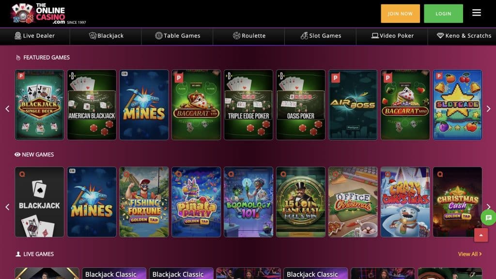 The Online Casino App